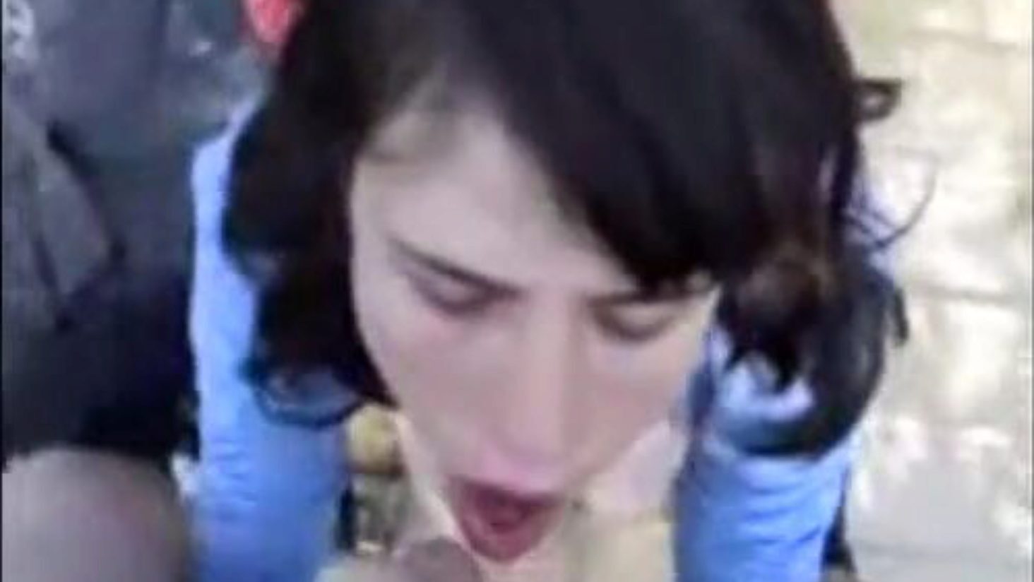 horny sis likes the smack of cum